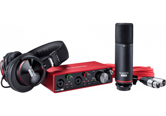 Focusrite Scarlett 2i2 Studio 3rd Gen studiobundel
