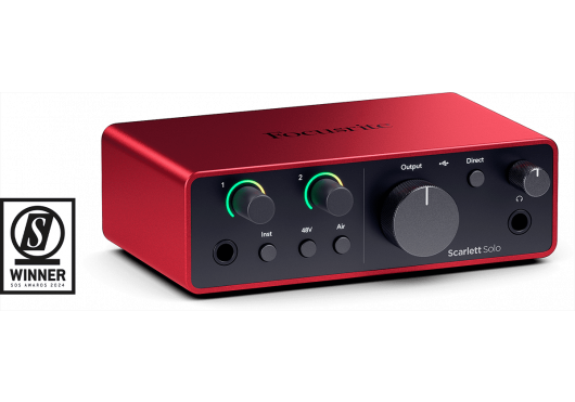 Focusrite Scarlett Solo 4th Gen audio-interface
