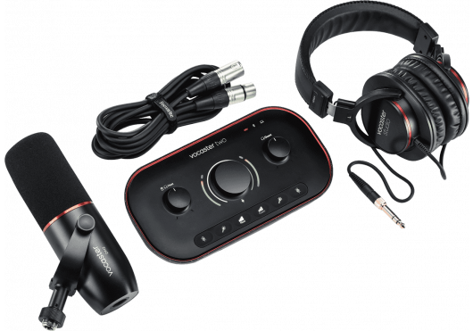 Focusrite Vocaster Two Studio podcastbundel