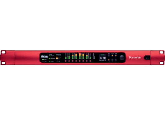 Focusrite RedNet MP8R microfoonvoorversterker