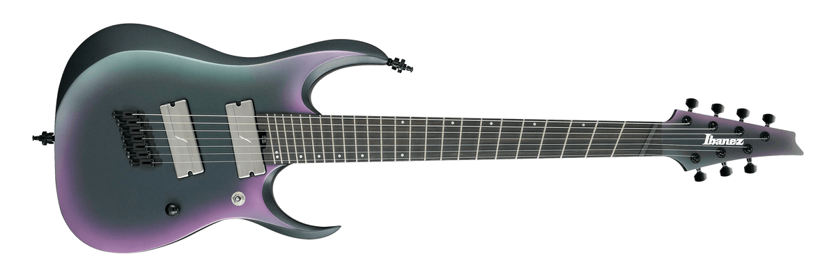 Ibanez RGD71ALMS-BAM – 7-snarige multiscale elektrische gitaar – Black Aurora Burst Matte