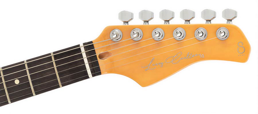 Sire S3N Larry Carlton elektrische gitaar s-style metallic gold
