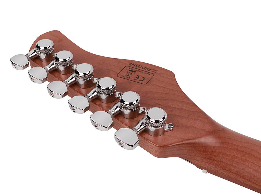Sire S7FML Larry Carlton elektrische gitaar transparent black