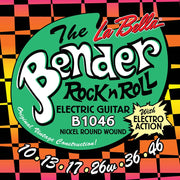 La Bella B1046 Bender elektrische gitaarsnaren, 010-046