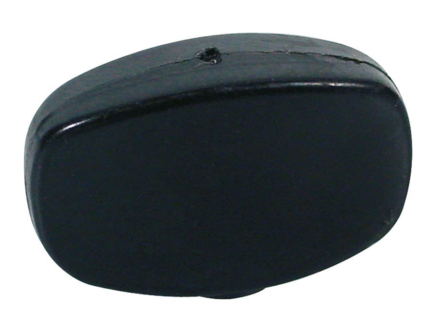 machine head pegs, black plastic, push-on model, 21x13mm, 12-pack