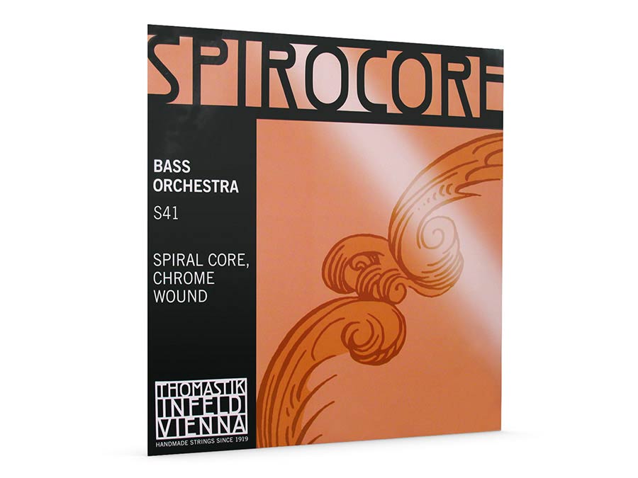 Thomastik-Infeld THS-41 contrabassnaar B-5 4/4, 110cm, medium, spiraalkern, chroom