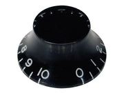 bell knob, transparent black