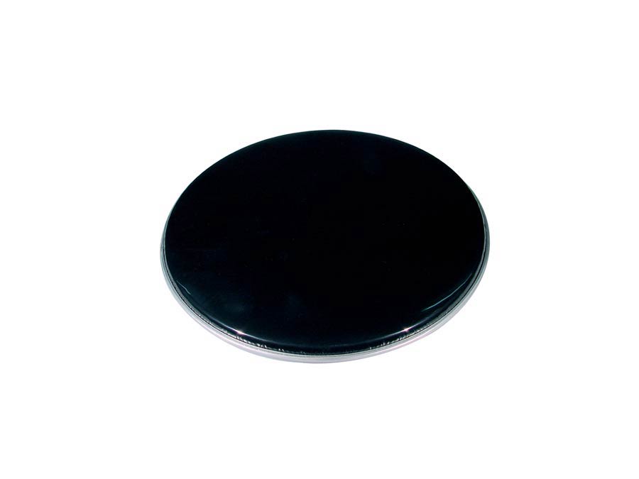 drum head, ebony black, 10"