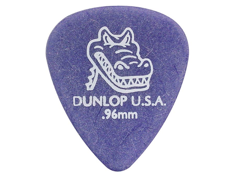 Dunlop 417-R-96 Gator Grip Plectra 0.96 mm Paarsblauw