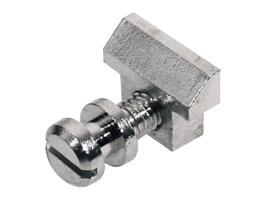 bridge saddles, metal, nickel, LP-model, with spring and screw, 6-pack