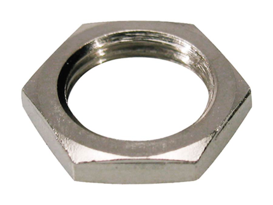 nut for chassis connector, 12 pcs, nickel