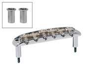 bridge for e-guitar, chrome, jag/jmast style