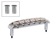 bridge for e-guitar, chrome, mustang style