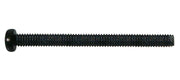 pickup bolt, 2,6x30mm, 12pcs, dome head, for HB mount, black