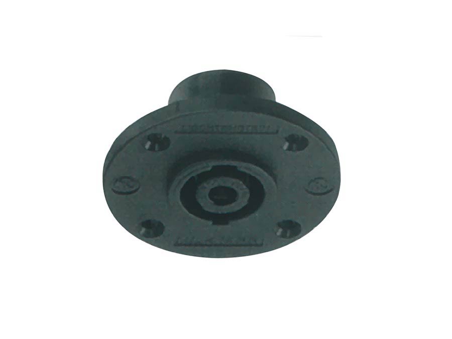 speaker chassis conn, 4-pole, male, round model 50mm diameter