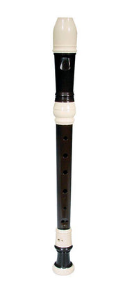 soprano recorder, key: C, ABS, brown-ivory, German system