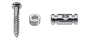 string retainer, cilinder model, height 6.5mm, with spacer and screw, nickel