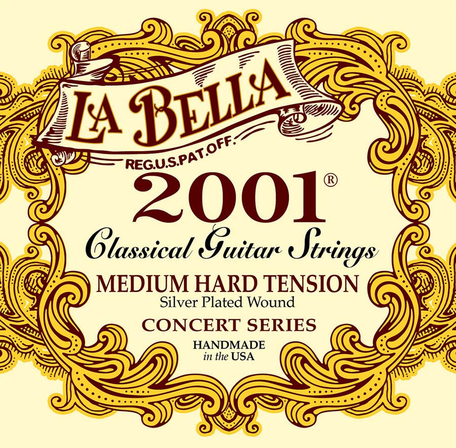 La Bella 2001MH 2001 klassieke gitaarsnaren, medium/hoge spanning