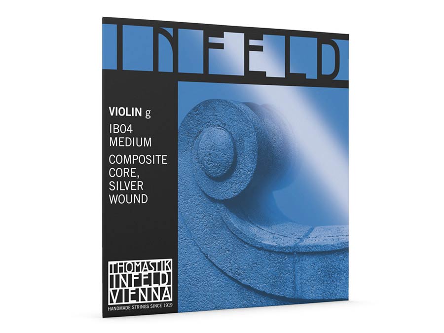 Thomastik-Infeld TH-IB-04 vioolsnaar G-4 4/4, blauw, zilversteel wikkeling