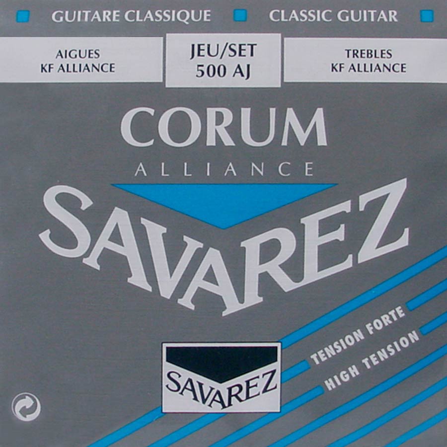 Savarez 500AJ Alliance Corum snarenset voor klassieke gitaar – hoge spanning