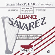 Savarez HPK160 Alliance harpsnaar voor kleine harp en concertharp 1,60 mm 1,50 m