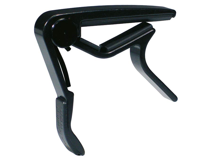 Dunlop: Capo Voor Klassieke Gitaar, Plat, Trigger Model, Zwart