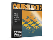 Thomastik-Infeld VIT-100-O Vision Titanium snarenset voor viool 4/4, bestaande uit VIT-01-O, VIT-02-O, VIT-03-O en VIT-04-O