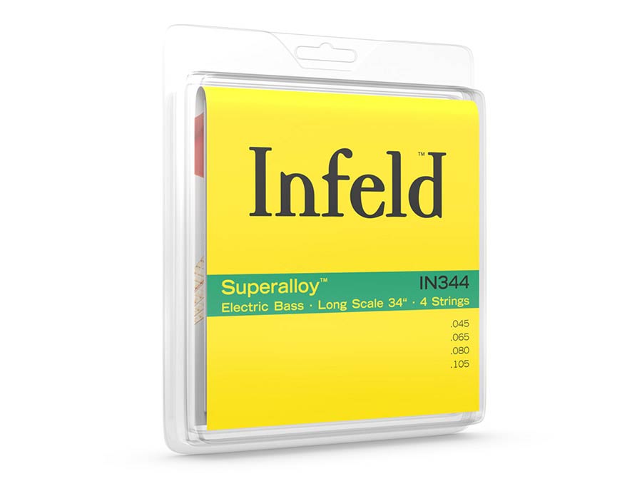 Thomastik-Infeld THIN-344 snarenset basgitaar, superalloy hexcore, 045-065-080-105, longscale 34"