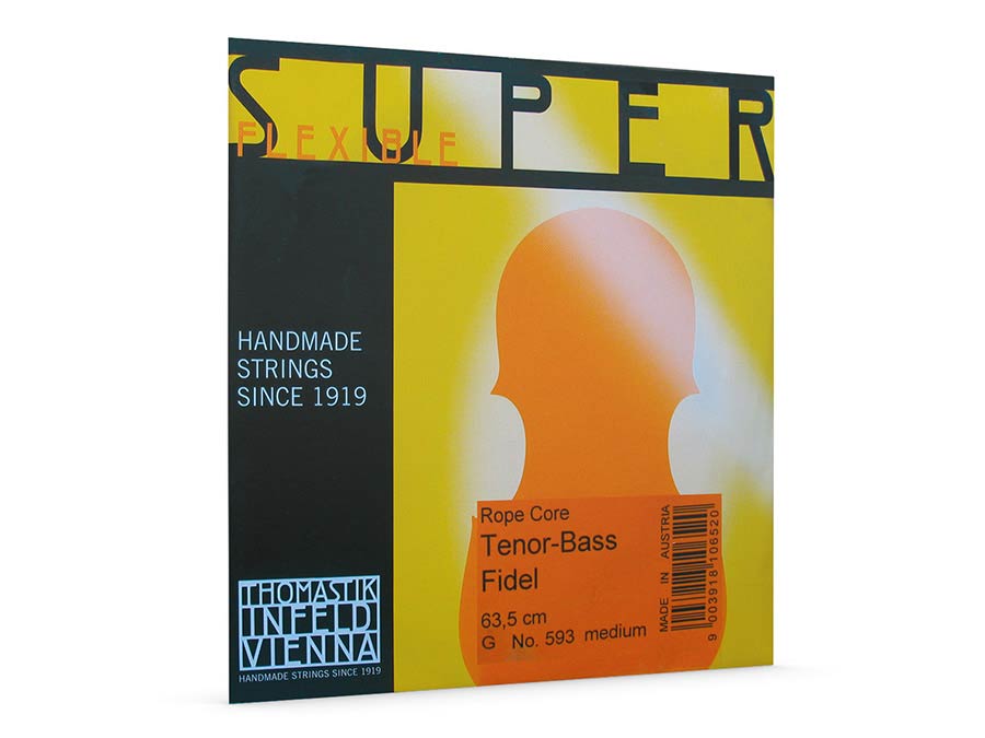 Thomastik-Infeld TH-593 G-3 naar voor tenor- / basvedel (fiddle), 63,5cm (vibr) kabelkern, chroom
