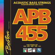 Boston APB-455 snarenset voor 5-snarige akoestische basgitaar – medium .045–.125