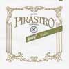vioolsnaar stiff, G-4, medium (15 3/4), in koker, gut/gold-silver