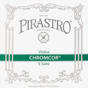 vioolsnaar E-1, medium, in envelop, ball end, chroom steel