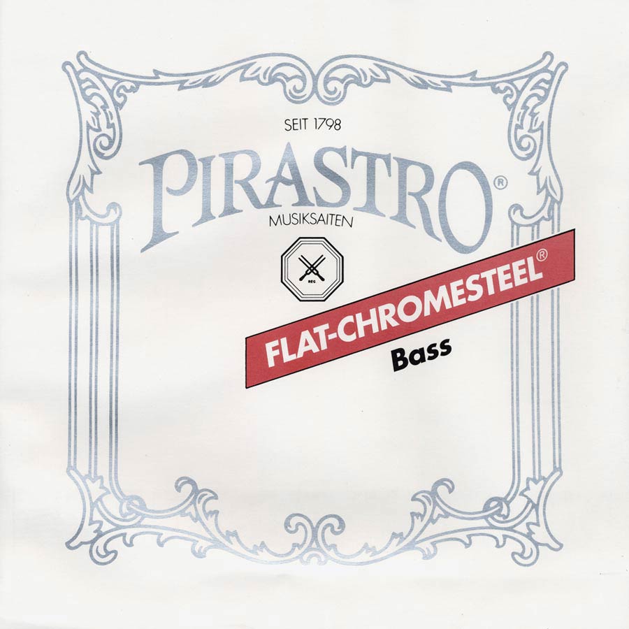 contrabassnaar G-1, medium, steel/chrome steel