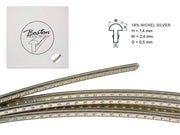Boston FW-1424058 narrow-jumbo fretdraad 5 meter – 1,4 × 2,4 mm