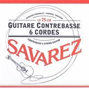 Savarez 650R snarenset voor klassieke contrabasgitaar – normale spanning