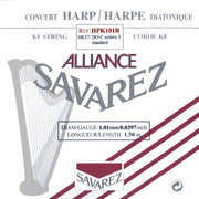 Savarez HPK101R Alliance harpsnaar voor kleine harp en concertharp 1,01 mm 1,50 m rood