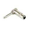 Switchcraft SC-226 haakse 6,35 mm mono jackplug - nikkel