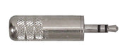 Switchcraft SC-35HDNN 3,5 mm stereo mini-jackplug - nikkel