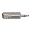 Switchcraft SC-35HDNN 3,5 mm stereo mini-jackplug - nikkel