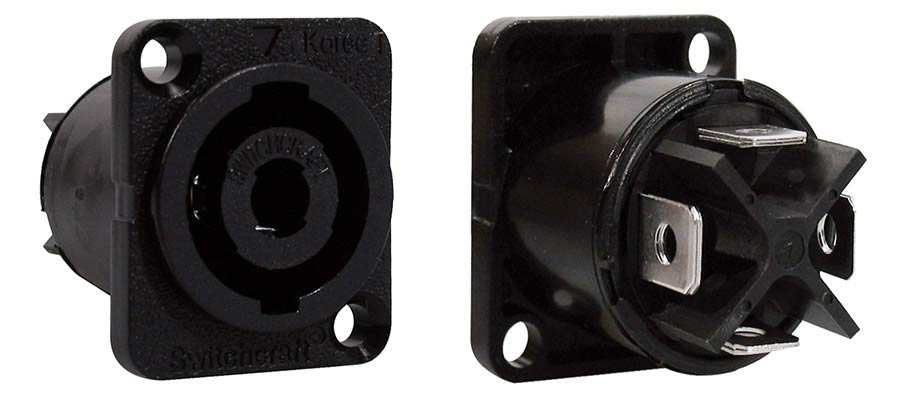 Switchcraft SC-HPCP41F speaker-twist chassisconnector