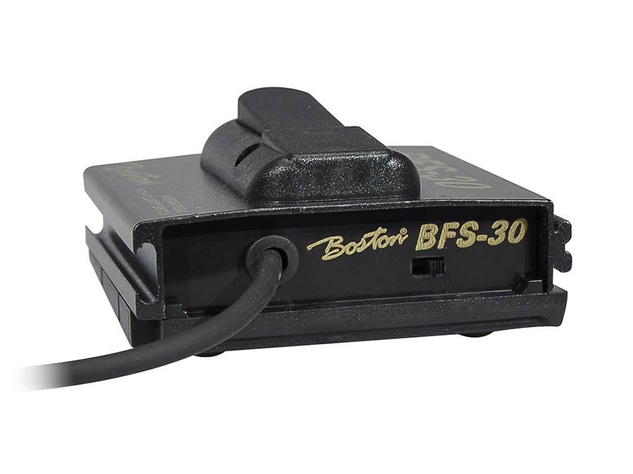 Boston BFS-30 koppelbaar sustainpedaal van aluminium met vaste kabel van 1,8 meter afbeelding 2