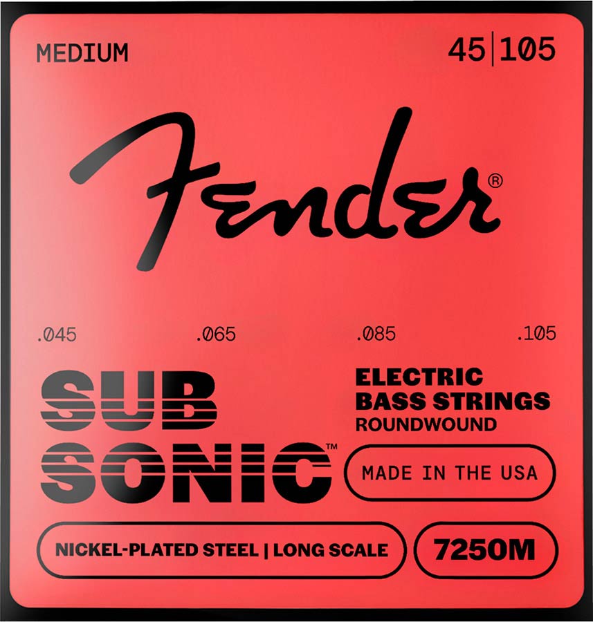 Fender Super F-7250M snarenset elektrische basgitaar
