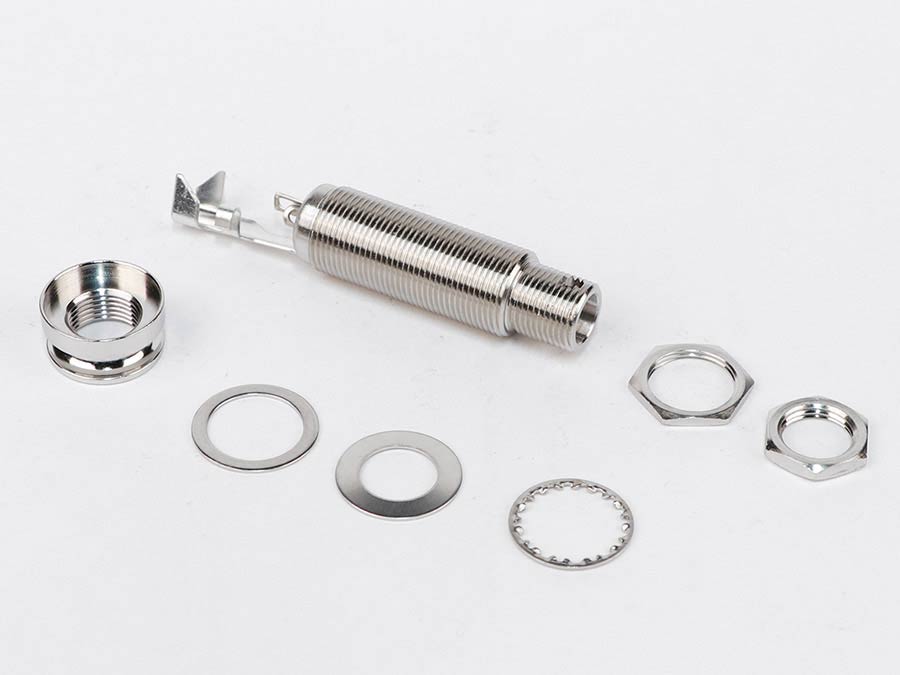 Switchcraft SC-6J1216 6,35 mm endpin-jack - nikkel