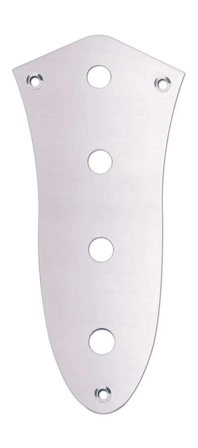 Boston CP-JB-N bedieningsplaat voor Jocker Bass-model – nikkel, metrische potmeters