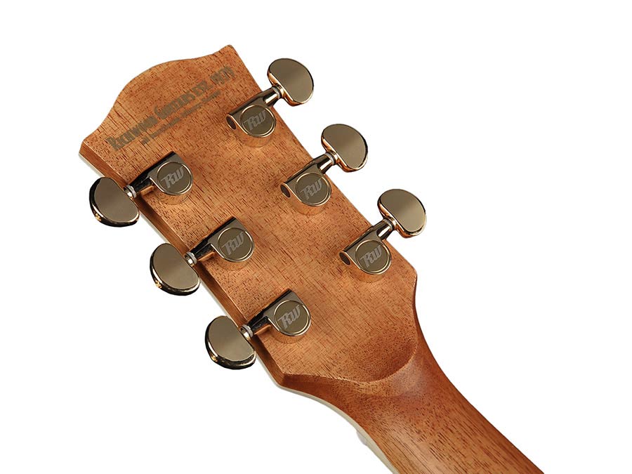 Richwood D-70-VA Master Series handgemaakte dreadnought gitaar, massief sparren en palissander, echte abalone, vintage amber