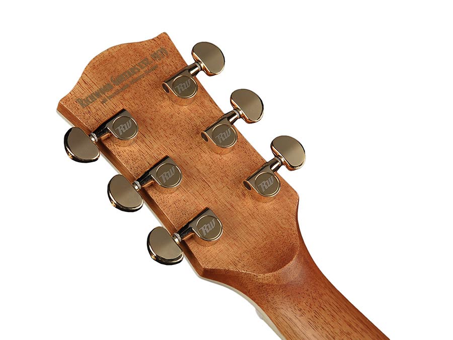 Richwood G-70-CEVA Master Series handgemaakte grand auditorium gitaar, massief sparren en palissander, echte abalone, Presys 201