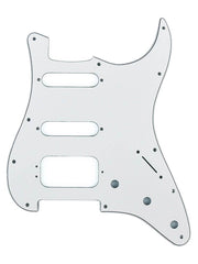 Fender 0050671049 Standard Stratocaster HSS Slagplaat Wit 11-Gaats 3-Laags