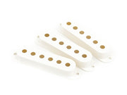 Fender pickup covers Stratocaster®, white, plastic, set of 3