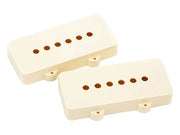Fender pickup covers Jazzmaster, parchment, plastic, set of 2