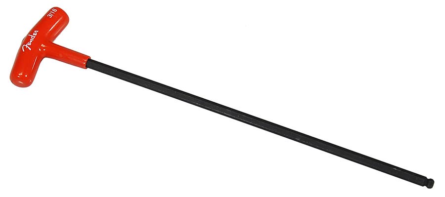 Fender truss rod wrench, American Series bass, long handle, 3/16"